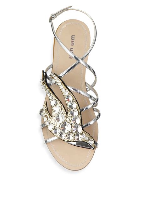 women's miu mi u sandals